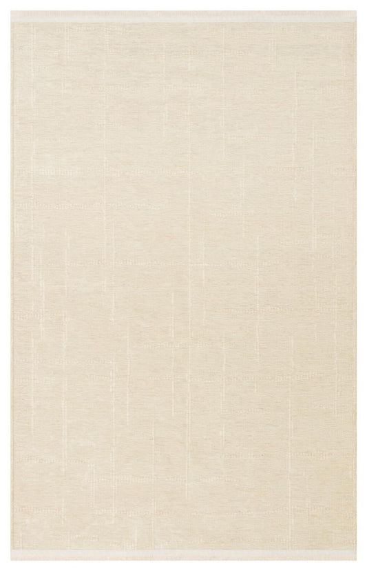 Yuna Kilim YUN02 Beige Makinede Yıkanabilir Salon Oturma odası Koridor Mutfak Halısı