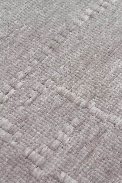 Yuna Kilim YUN02 Grey Makinede Yıkanabilir Salon Oturma odası Koridor Mutfak Halısı