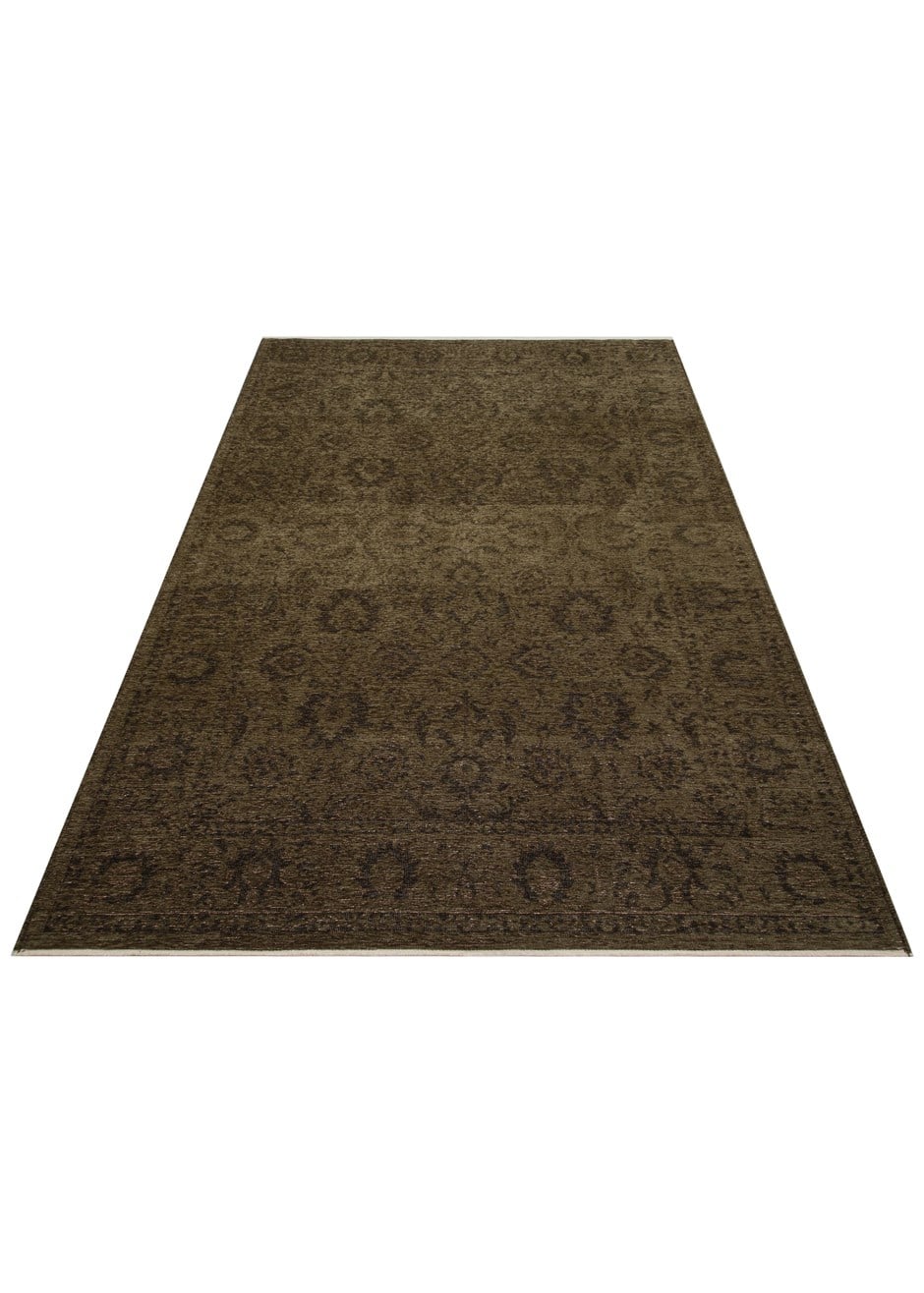 Yuna Kilim XW YUN03 Green Makinede Yıkanabilir Salon Oturma odası Koridor Mutfak Halısı