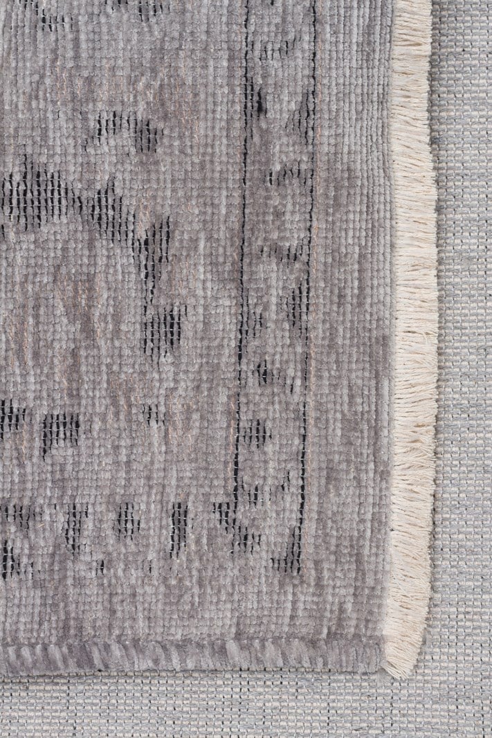 Yuna Kilim XW YUN03 Grey Makinede Yıkanabilir Salon Oturma odası Koridor Mutfak Halısı