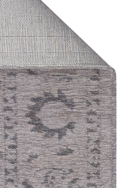 Yuna Kilim XW YUN03 Grey Makinede Yıkanabilir Salon Oturma odası Koridor Mutfak Halısı