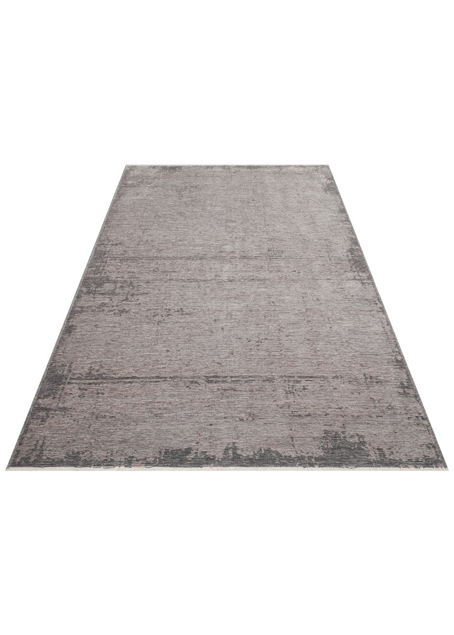 Yuna Kilim XW YUN05 Grey Makinede Yıkanabilir Salon Oturma odası Koridor Mutfak Halısı