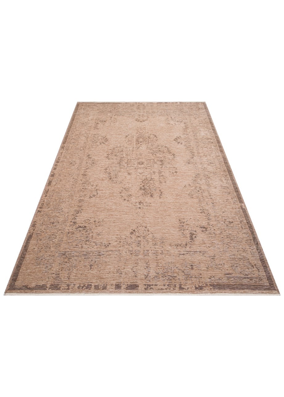 Yuna Kilim XW YUN06 Vizon Makinede Yıkanabilir Salon Oturma odası Koridor Mutfak Halısı