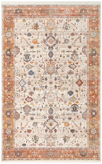 Pietra Cream Terra PTA01 Desenlere Sahip Vintage Salon Oturma odası Koridor Mutfak Halısı