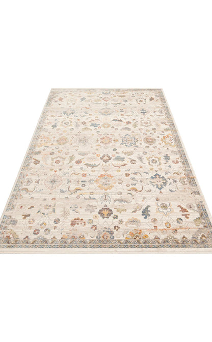 Pietra Cream Multy PTA01 Desenlere Sahip Vintage Salon Oturma odası Koridor Mutfak Halısı