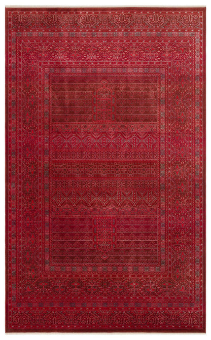 Pietra Red PTA16 Desenlere Sahip Vintage Salon Oturma odası Koridor Mutfak Halısı