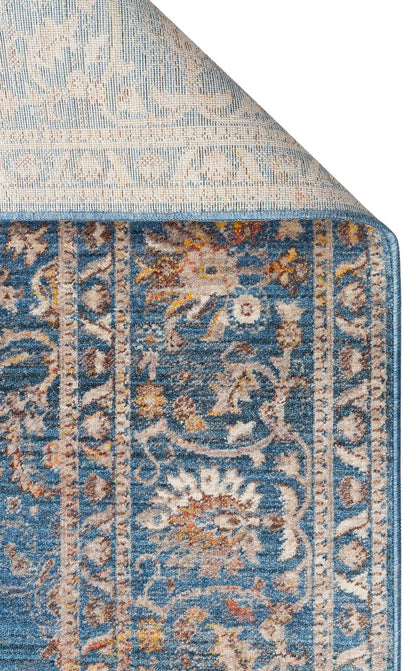 Pietra Navy PTA18 Desenlere Sahip Vintage Salon Oturma odası Koridor Mutfak Halısı