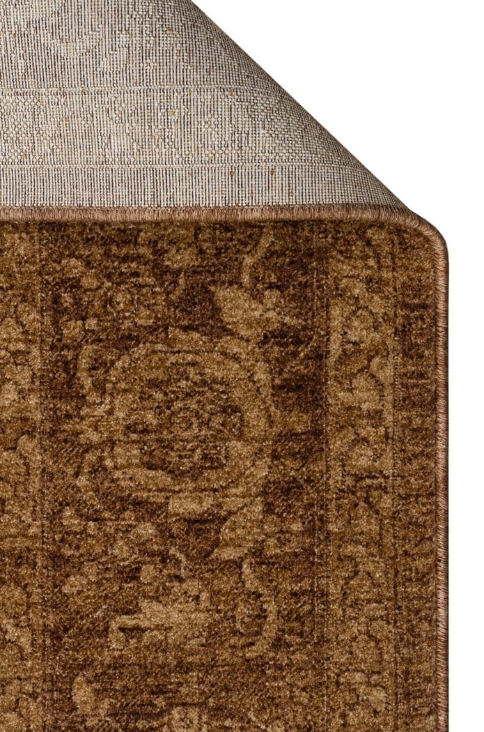 Shiraz Beige SHR03 Desenlere Sahip Vintage Salon Oturma odası Koridor Mutfak Halısı
