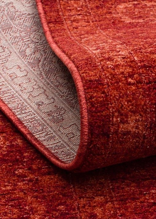 Shiraz Red SHR03 Desenlere Sahip Vintage Salon Oturma odası Koridor Mutfak Halısı