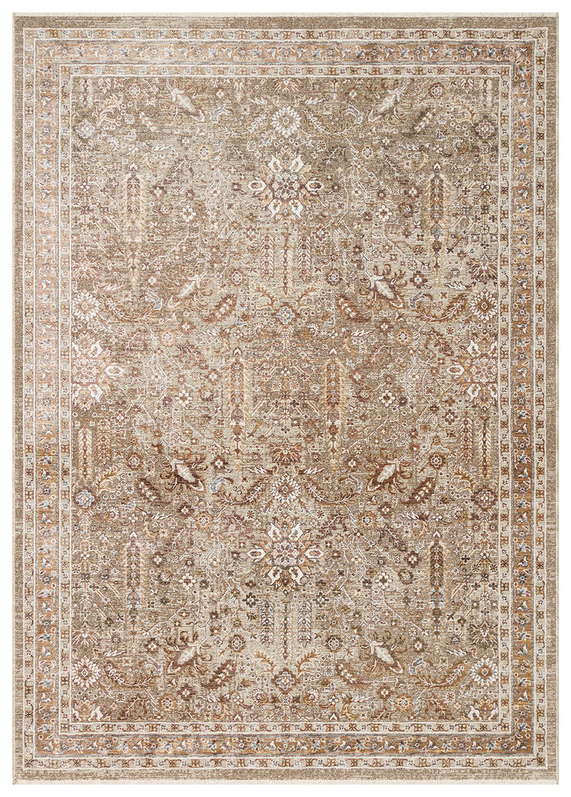 Madrid MAD01 Cream Gold Desenlere Sahip Vintage Salon Oturma odası Koridor Mutfak Halısı