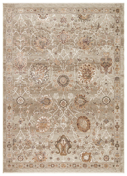 Madrid MAD05 Cream Gold Renkli Desenlere Sahip Vintage Salon Oturma odası Koridor Mutfak Halısı