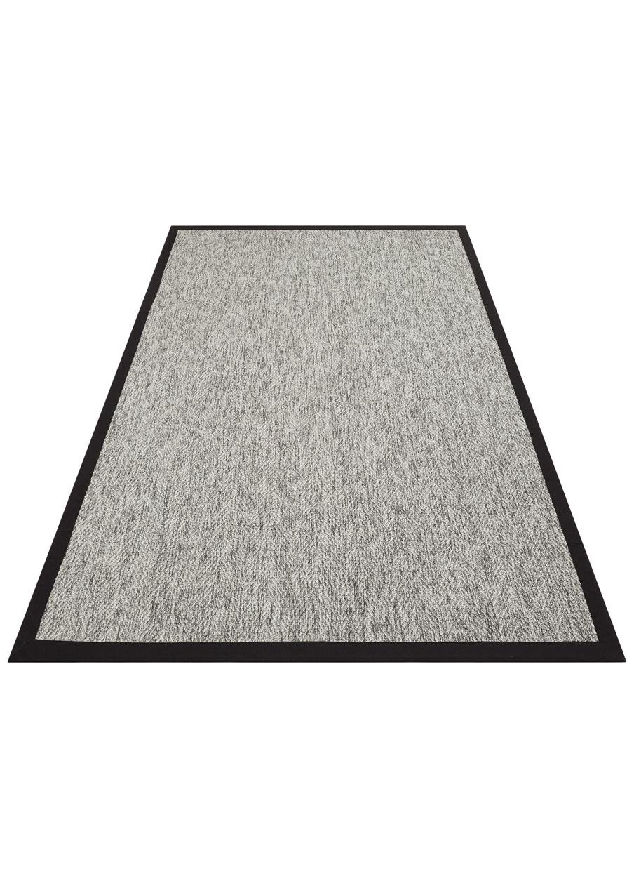 Ventura Grey - Black VNT2704 Border Desenlere Sahip Salon Oturma odası Koridor Mutfak Halısı