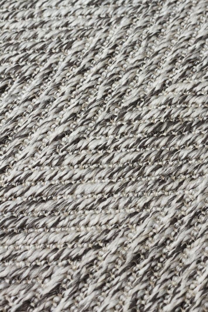 Ventura Grey - Black VNT2704 Border Desenlere Sahip Salon Oturma odası Koridor Mutfak Halısı