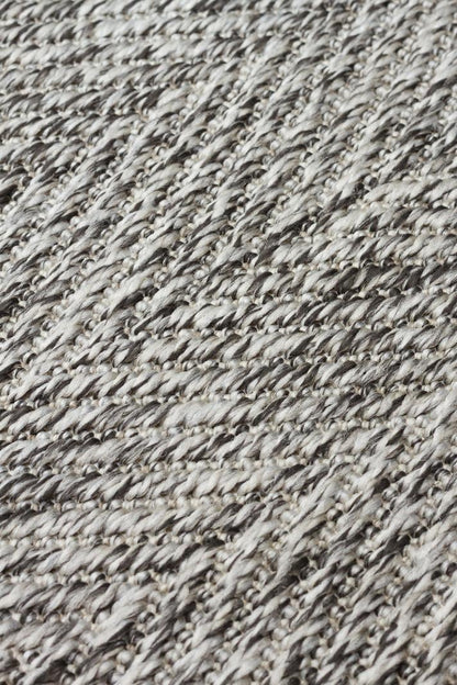 Ventura Grey - Black VNT2704 Border Desenlere Sahip Salon Oturma odası Koridor Mutfak Halısı