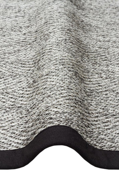 Ventura Grey - Black VNT2704 Border Desenlere Sahip Salon Oturma odası Koridor Mutfak Halısı