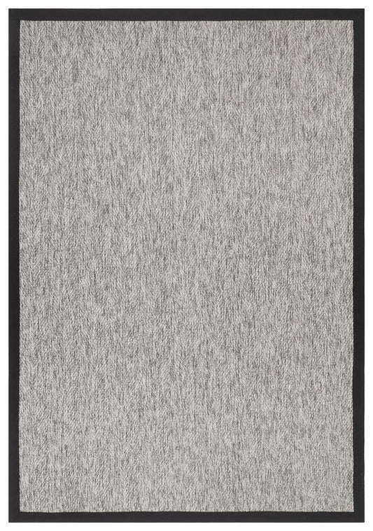 Ventura Grey - Black VNT2704 Border Desenlere Sahip Salon Oturma odası Koridor Mutfak Halısı