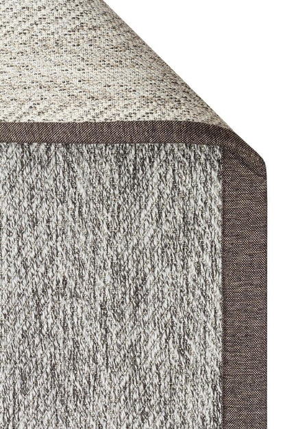 Ventura Grey - Dark Mix VNT2704 Border Desenlere Sahip Salon Oturma odası Koridor Mutfak Halısı