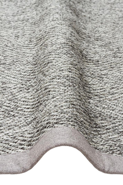 Ventura Grey - Grey VNT2704 Border Desenlere Sahip Salon Oturma odası Koridor Mutfak Halısı