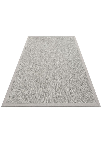 Ventura Grey - Grey VNT2704 Border Desenlere Sahip Salon Oturma odası Koridor Mutfak Halısı