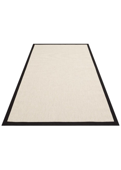 Ventura Cream - Black VNT2706 Border Desenlere Sahip Salon Oturma odası Koridor Mutfak Halısı