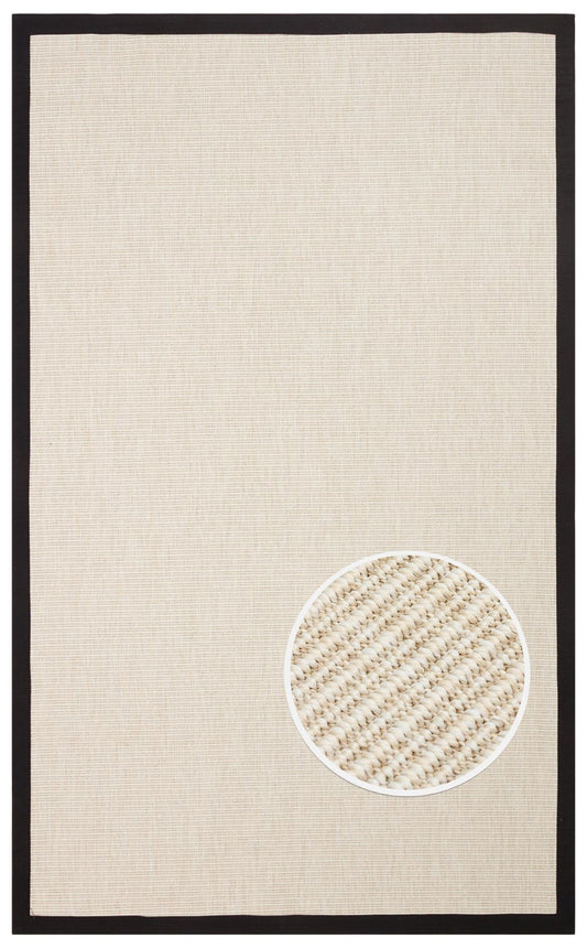 Ventura Cream - Black VNT2706 Border Desenlere Sahip Salon Oturma odası Koridor Mutfak Halısı