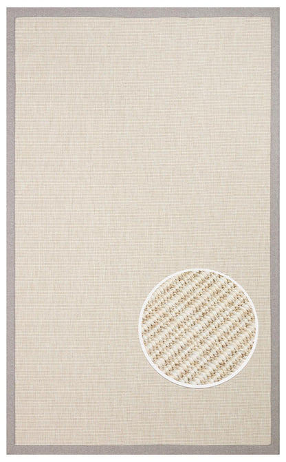 Ventura Cream - Grey VNT2706 Border Desenlere Sahip Salon Oturma odası Koridor Mutfak Halısı