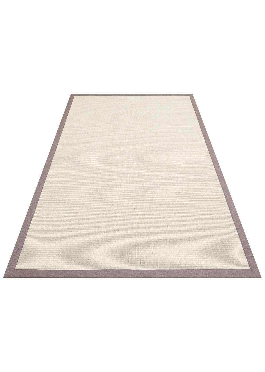 Ventura Cream - Mouse VNT2706 Border Desenlere Sahip Salon Oturma odası Koridor Mutfak Halısı