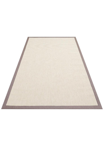 Ventura Cream - Mouse VNT2706 Border Desenlere Sahip Salon Oturma odası Koridor Mutfak Halısı