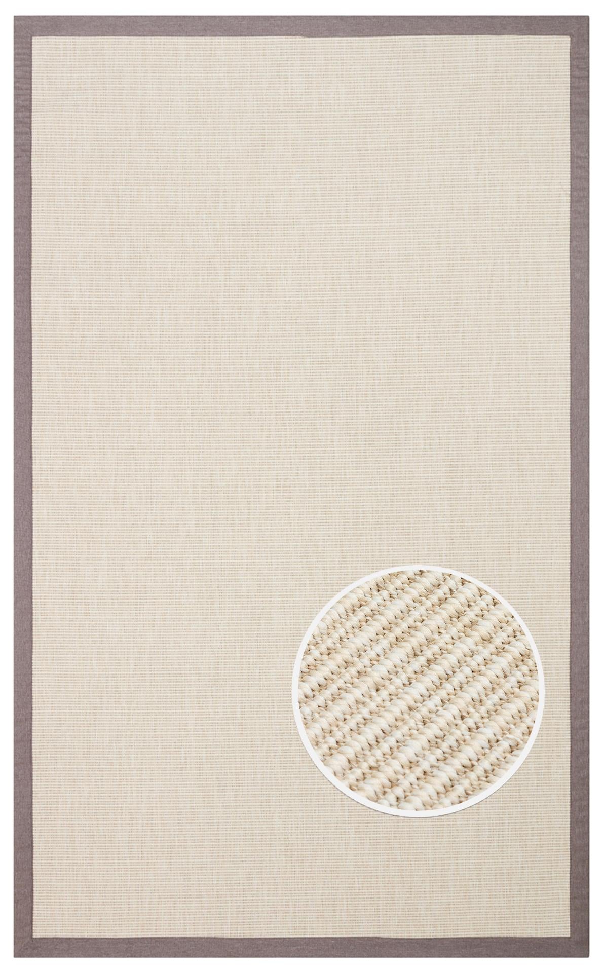 Ventura Cream - Mouse VNT2706 Border Desenlere Sahip Salon Oturma odası Koridor Mutfak Halısı