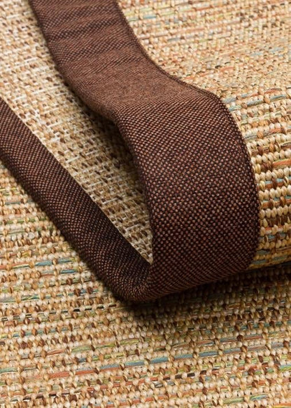 Ventura Multy - Brown Mix XW VNT2707 Border Desenlere Sahip Salon Oturma odası Koridor Mutfak Halısı