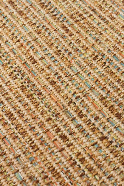 Ventura Multy - Brown Mix XW VNT2707 Border Desenlere Sahip Salon Oturma odası Koridor Mutfak Halısı