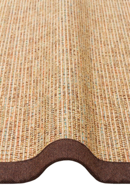 Ventura Multy - Brown Mix XW VNT2707 Border Desenlere Sahip Salon Oturma odası Koridor Mutfak Halısı