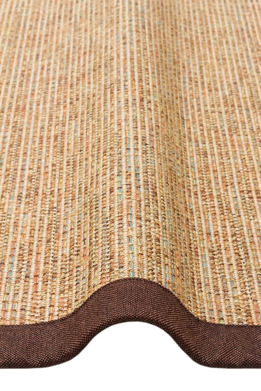 Ventura Multy - Brown Mix XW VNT2707 Border Desenlere Sahip Salon Oturma odası Koridor Mutfak Halısı