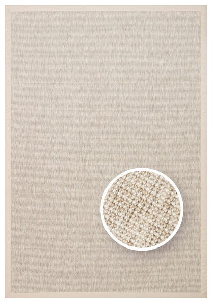 Ventura L.Beige VNT2703 Border Desenlere Sahip Salon Oturma odası Koridor Mutfak Halısı