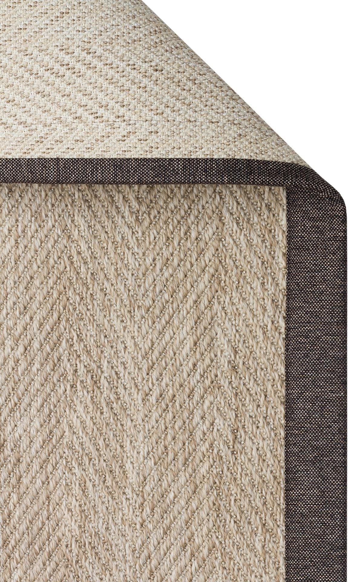 Ventura L.Beige - Dark Mix VNT2704 Border Desenlere Sahip Salon Oturma odası Koridor Mutfak Halısı