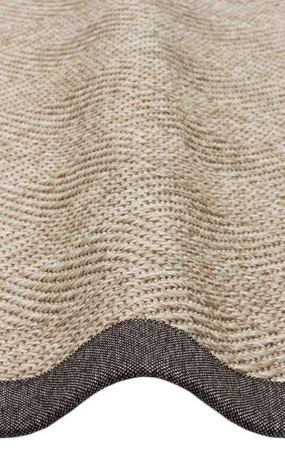 Ventura L.Beige - Dark Mix VNT2704 Border Desenlere Sahip Salon Oturma odası Koridor Mutfak Halısı