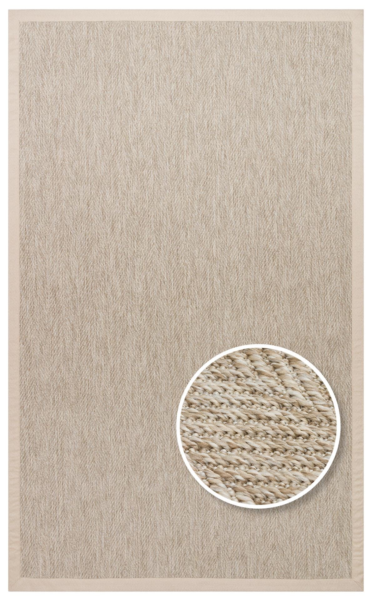 Ventura L.Beige VNT2704 Border Desenlere Sahip Salon Oturma odası Koridor Mutfak Halısı
