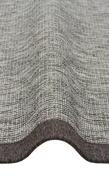 Ventura Grey - Dark Mix VNT2705 Border Desenlere Sahip Salon Oturma odası Koridor Mutfak Halısı