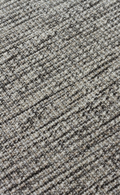 Ventura Grey - Grey VNT2705 Border Desenlere Sahip Salon Oturma odası Koridor Mutfak Halısı