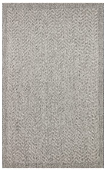 Sisal SSL02 Grey Dokuma Yıkanabilir Salon Mutfak Koridor Halısı
