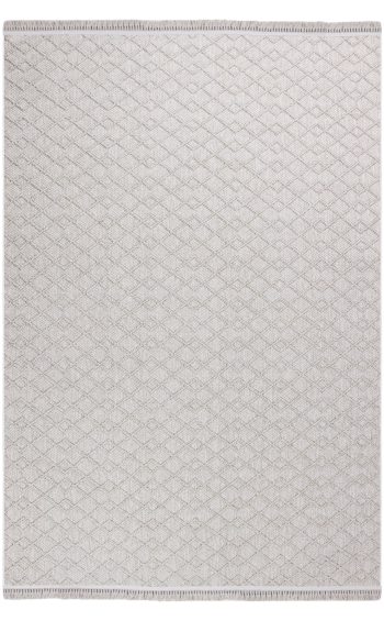 Skyet SKT0106 Beige Bukle Dokuma Minimalist İskandinav Halı