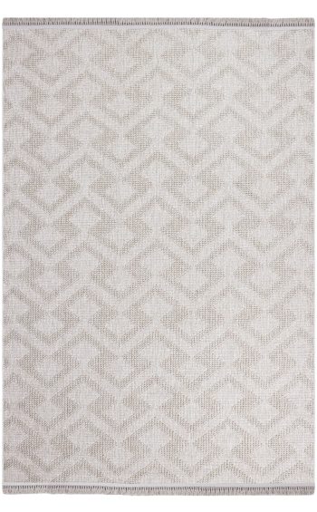 Skyet SKT0306 Beige Bukle Dokuma Minimalist İskandinav Halı