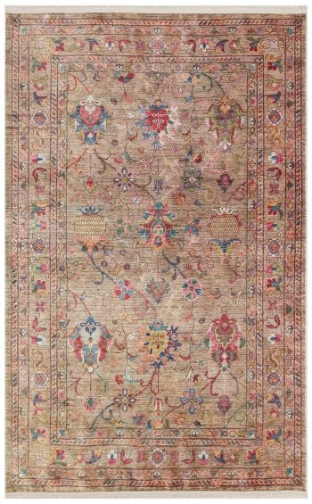 Kadim Beige KDM08 Antik Desenlere Sahip Makinede Yıkanabilir Vintage Salon Oturma odası Koridor Mutfak Halısı (Kopya)