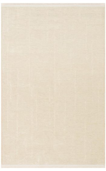 Yuna Kilim YUN02 Beige Makinede Yıkanabilir Salon Oturma odası Koridor Mutfak Halısı