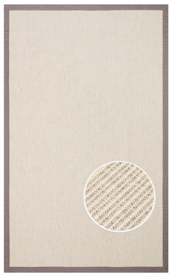 Ventura Cream - Mouse VNT2706 Border Desenlere Sahip Salon Oturma odası Koridor Mutfak Halısı