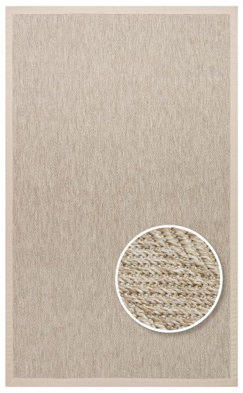 Ventura L.Beige VNT2704 Border Desenlere Sahip Salon Oturma odası Koridor Mutfak Halısı